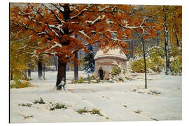 Aluminium print The First Snow - Konstantin Yakovlevich Kryshitzky