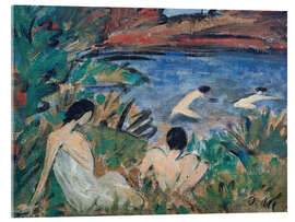 Acrylglasbild Sommertag, 1922