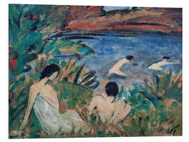 Hartschaumbild Sommertag, 1922