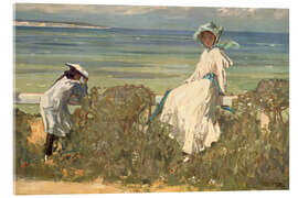 Acrylglasbild An der Küste, 1905 - Sir John Lavery