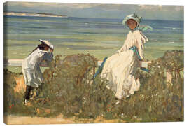 Leinwandbild An der Küste, 1905 - Sir John Lavery