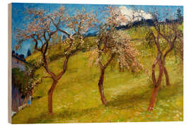 Holzbild Frühling, 1934 - Otto Modersohn