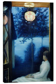 Leinwandbild Eine japanische Laterne, 1886 - Oda Krohg
