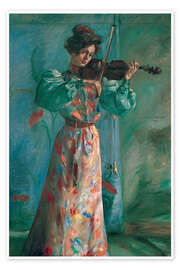 Poster Die Geigenspielerin