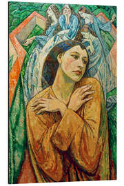 Tableau en aluminium The Suffering of Women in War, 1918 - Heinrich Vogeler