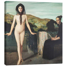 Leinwandbild Die nackte Tänzerin (La bailarina desnuda), 1909 - Angel Zarraga