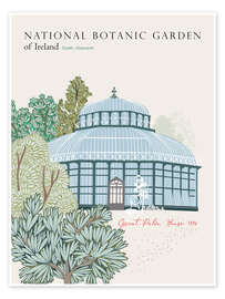 Poster The National Botanic Garden of Ireland, Dublin - Annick