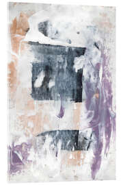 Acrylglasbild Abstract painting Space - Annick