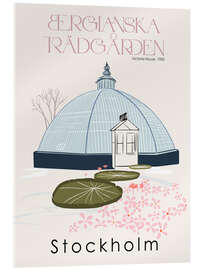 Acrylglasbild Botanischer Garten Ericsdalslunden, Stockholm - Annick