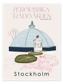 Poster Botanischer Garten Ericsdalslunden, Stockholm - Annick