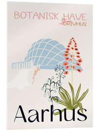 Tableau en verre acrylique Aarhus Botanical Garden, Denmark - Annick