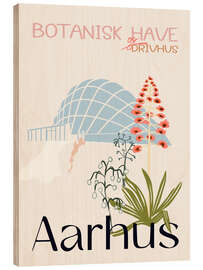 Holzbild Aarhus Botanical Garden, Denmark - Annick