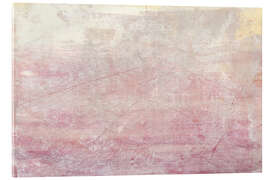 Acrylglasbild Abstrakter, dunstiger Sonnenuntergang - Annick