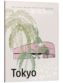 Aluminium print Shinjuku Gyoen National Garden, Tokyo - Annick