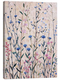 Leinwandbild Wildblumen in meinem Kopf - DejaReve