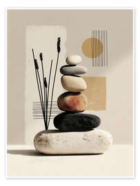 Wandbild Fragiles Gleichgewicht - Frank Daske