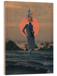 Holzbild Loving and Thinking of You - Frank Moth