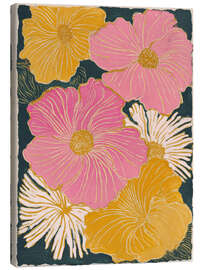 Leinwandbild Blumenrhythmus - DejaReve