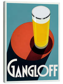 Leinwandbild Gangloff Bier - Jean D'Ylen