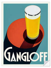 Sticker mural Gangloff Beer - Jean D'Ylen
