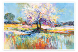 Poster Frühlingslandschaft - Leon Devenice