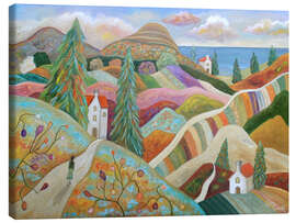 Leinwandbild Tief im Weg - Ángeles M. Pomata