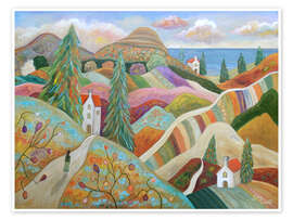 Poster Tief im Weg - Ángeles M. Pomata