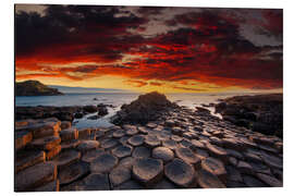 Magnettafel Giant Causeway, County Antrim, Nordirland - Dieter Meyrl