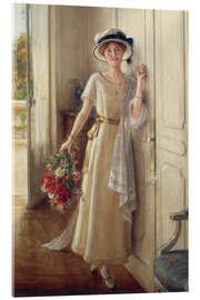 Acrylglasbild Der Besuch