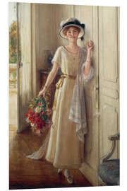 Hartschaumbild Der Besuch