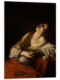 Quadro em plexi-alumínio The Rapture of Mary Magdalene, 1606 - Michelangelo Merisi (Caravaggio)