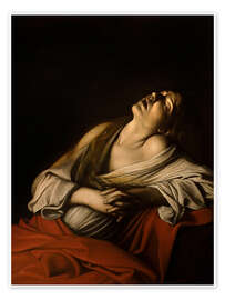 Wandbild Die Entrückung der Maria Magdalena, 1606 - Michelangelo Merisi (Caravaggio)