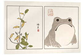 Acrylglasbild Hoji Frog - Meika Gafu, A Book of Paintings - Matsumoto Hoji
