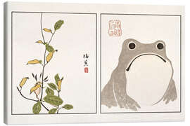 Leinwandbild Hoji Frog - Meika Gafu, A Book of Paintings - Matsumoto Hoji