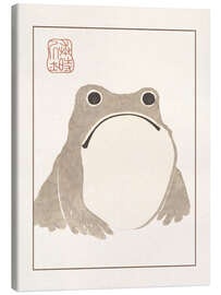 Leinwandbild Meika Gafu - Original Grumpy Toad - Matsumoto Hoji