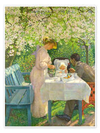 Wandbild Frühjahr, 1901 - Ernst Eitner