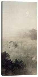 Leinwandbild Mondscheinabend - Gyokudō Kawai