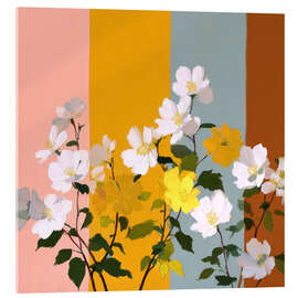 Acrylglasbild Blumenalchemie - DejaReve