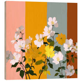 Holzbild Blumenalchemie - DejaReve