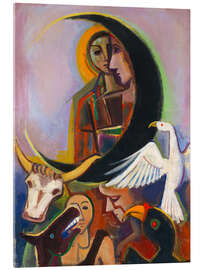 Acrylglasbild Der schwarze Mond - Karl Hofer - Karl Hofer