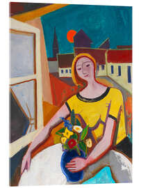 Acrylglasbild Sommerabend, - Karl Hofer