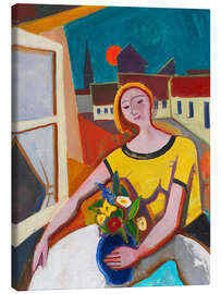 Leinwandbild Sommerabend, - Karl Hofer