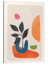 Alubild Abstract Minimal Shapes III