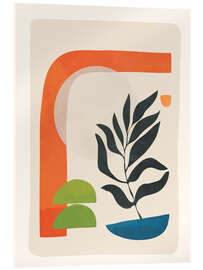 Acrylglasbild Abstract Minimal Shapes I - Branka Kodžoman