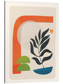 Alubild Abstract Minimal Shapes I