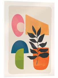 Quadro em acrílico Abstract Minimal Shapes II - Branka Kodžoman