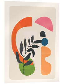 Acrylglasbild Abstract Minimal Shapes IV - Branka Kodžoman