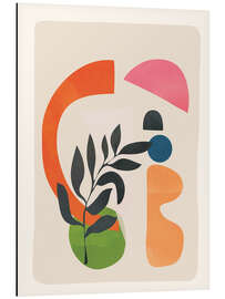 Alubild Abstract Minimal Shapes IV