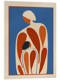 Acrylglasbild Die Form der Liebe - Branka Kodžoman