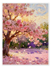 Wandbild Blütezeit - artill